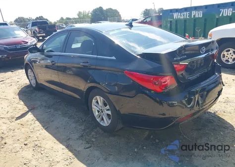 2012 Hyundai Sonata Gls из США, поврежденный, VIN 5NPEB4AC7CH478715